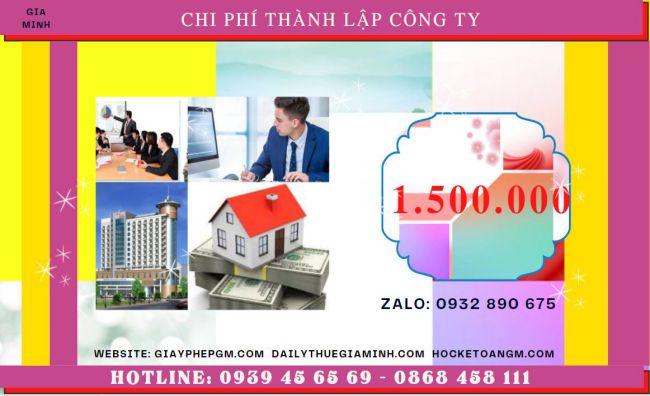 Chi phí thành lập doanh nghiệp uy tín nhất tại Quận Thủ Đức