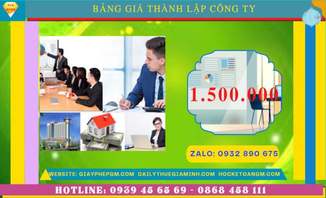 Chi phí thành lập doanh nghiệp uy tín nhất tại Quảng Nam