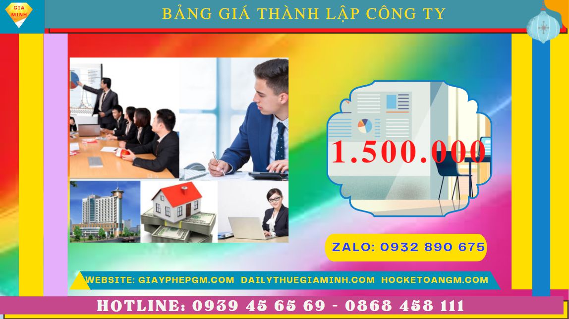 Chi phí thành lập doanh nghiệp uy tín nhất tại Sơn La
