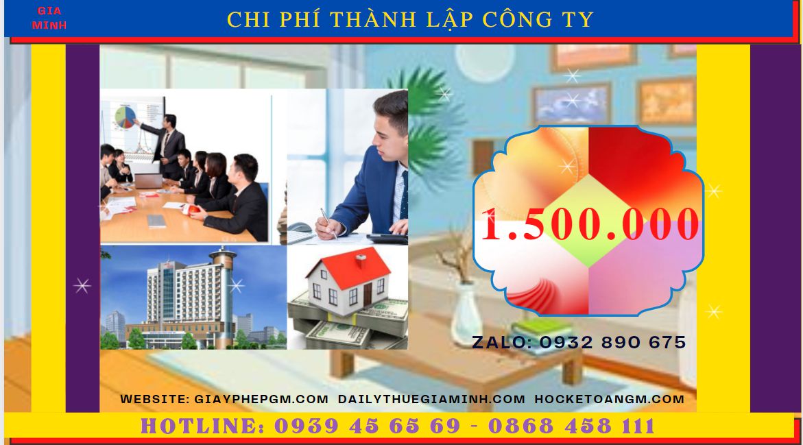 DỊCH VỤ THÀNH LẬP CÔNG TY TRỌN GÓI CHUYÊN NGHIỆP NHẤT THÀNH PHỐ CẦN THƠ 5 Chi phí thành lập doanh nghiệp uy tín nhất tại Thành Phố Cần Thơ