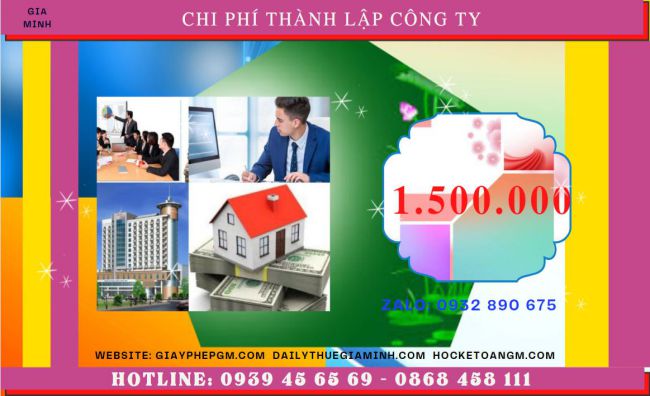 Chi phí thành lập doanh nghiệp uy tín nhất tại TP Hồ Chí Minh