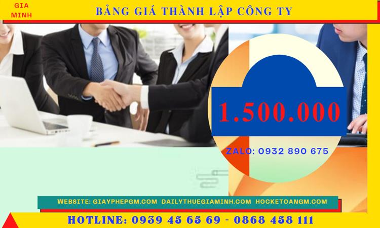DỊCH VỤ ĐĂNG KÝ THÀNH LẬP CÔNG TY TRỌN GÓI TẠI HUYỆN BÌNH LỤC 5 Chi phí thành lập doanh nghiệp uy tín tại Huyện Bình Lục
