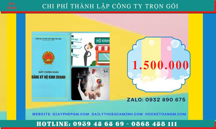 Chi phí thành lập doanh nghiệp uy tín tại Huyện Đan Phượng