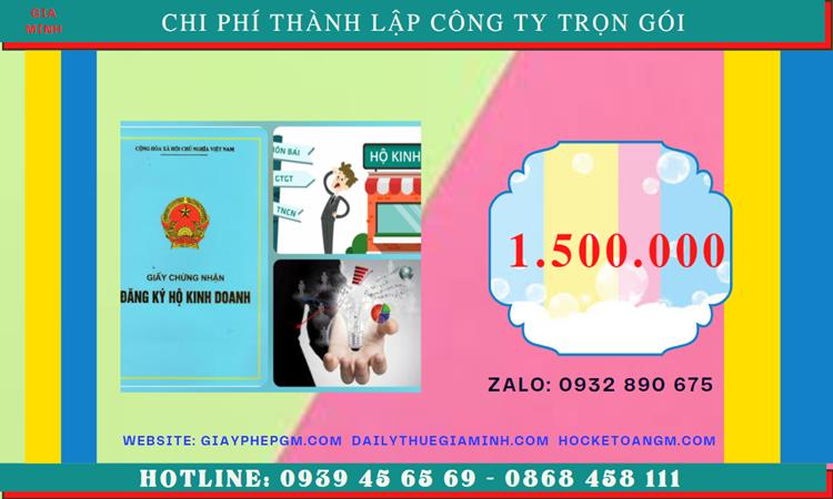Chi phí thành lập doanh nghiệp uy tín tại Huyện Đông Anh