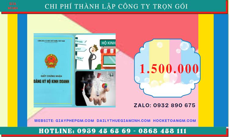 Chi phí thành lập doanh nghiệp uy tín tại Huyện Mỹ Đức