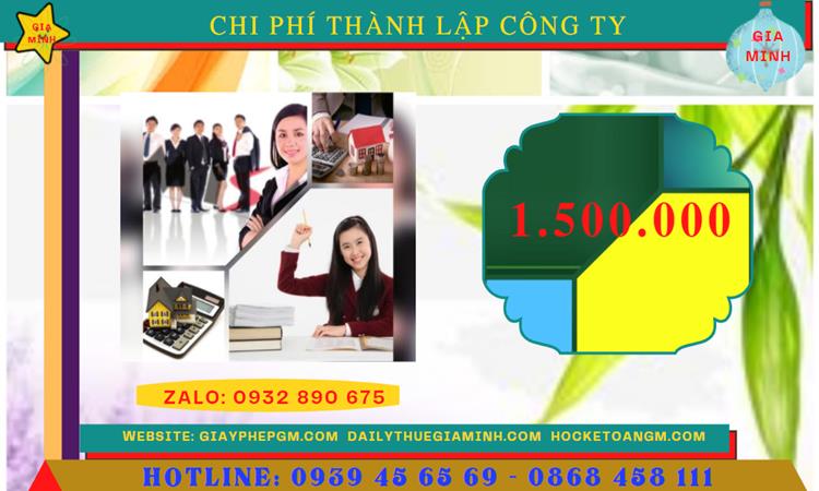 Chi phí thành lập doanh nghiệp uy tín tại Huyện Phong Điền