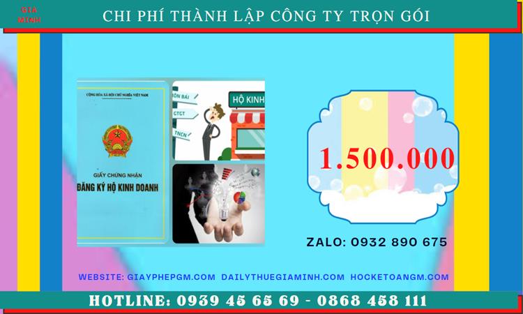 Chi phí thành lập doanh nghiệp uy tín tại Huyện Sóc Sơn