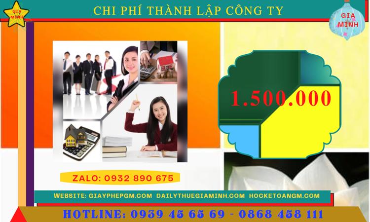 Chi phí thành lập doanh nghiệp uy tín tại Huyện Thới Lai