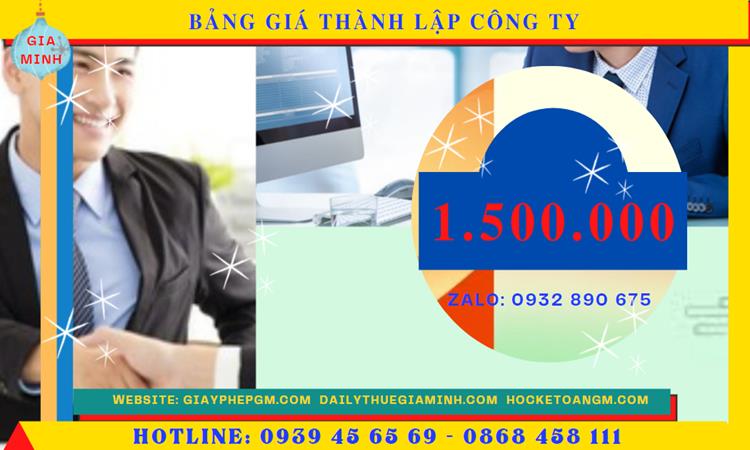 Chi phí thành lập doanh nghiệp uy tín tại Huyện Văn Giang