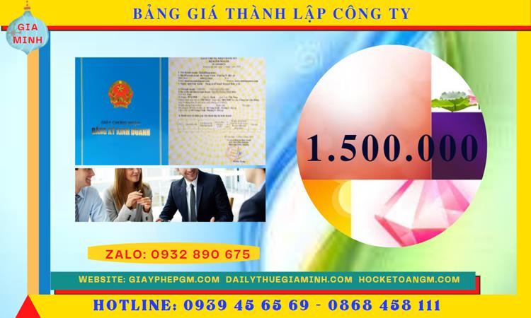 DỊCH VỤ ĐĂNG KÝ THÀNH LẬP CÔNG TY TRỌN GÓI TẠI NHA TRANG 5 Chi phí thành lập doanh nghiệp uy tín tại Nha Trang