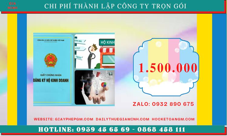Thành lập công ty trọn gói tại Quận 10 – Nhanh, đúng luật 5 Chi phí thành lập doanh nghiệp uy tín tại Quận 10