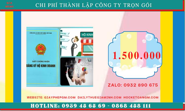 DỊCH VỤ ĐĂNG KÝ THÀNH LẬP CÔNG TY TRỌN GÓI TẠI QUẬN 12 5 Chi phí thành lập doanh nghiệp uy tín tại Quận 12
