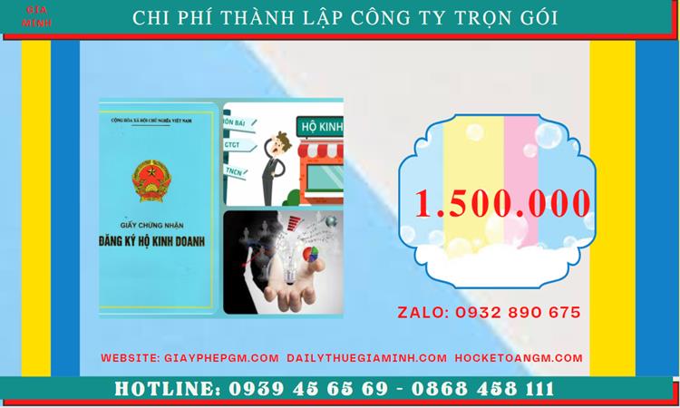 Chi phí thành lập doanh nghiệp uy tín tại Quận 7