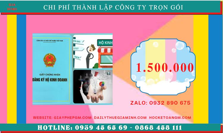 Chi phí thành lập doanh nghiệp uy tín tại Quận 9