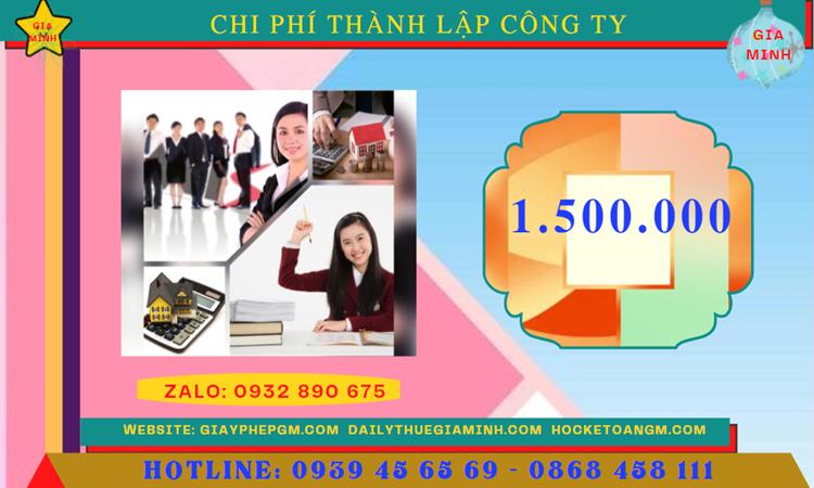 Chi phí thành lập doanh nghiệp uy tín tại Quận Cầu Giấy