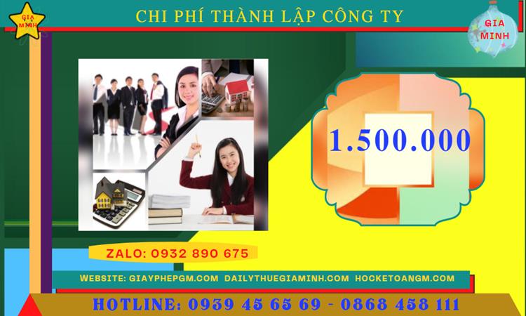 Chi phí thành lập doanh nghiệp uy tín tại Quận Đống Đa