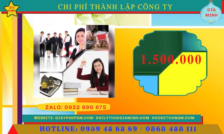 Chi phí thành lập doanh nghiệp uy tín tại Quận Hoàng Mai
