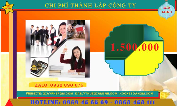 Chi phí thành lập doanh nghiệp uy tín tại Quận Tây Hồ