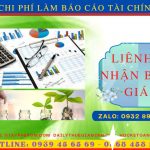 BÁO CÁO TÀI CHÍNH CUỐI NĂM TẠI HUYỆN CỦ CHI 6 Dịch vụ làm báo cáo thuế giá rẻ Huyện Củ Chi chất lượng