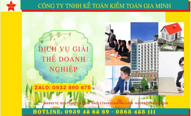 Dịch vụ giải thể doanh nghiệp trọn gói tại Huyện Nhà Bè 