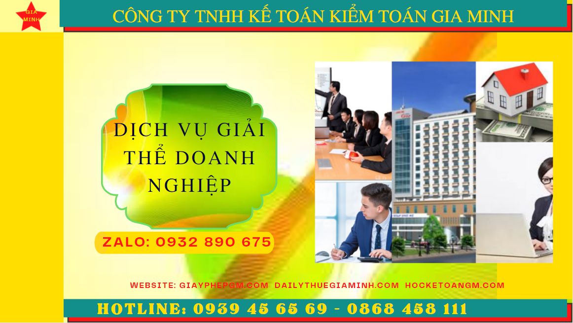 Dịch vụ giải thể doanh nghiệp trọn gói tại TP Cần Thơ
