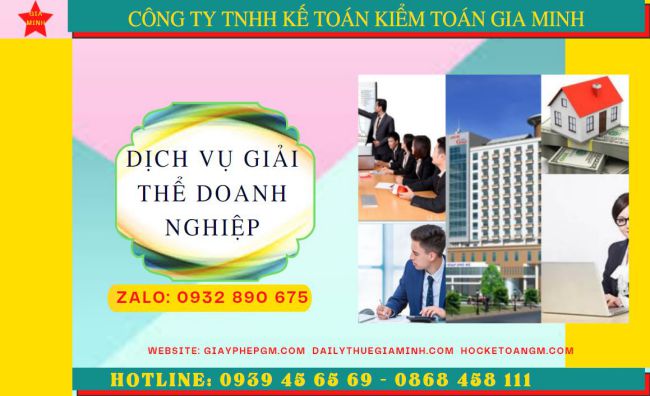 Dịch vụ giải thể doanh nghiệp trọn gói tại Bắc Giang