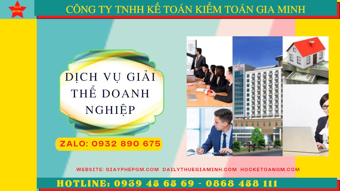 Dịch vụ giải thể doanh nghiệp trọn gói tại Huyện Khoái Châu
