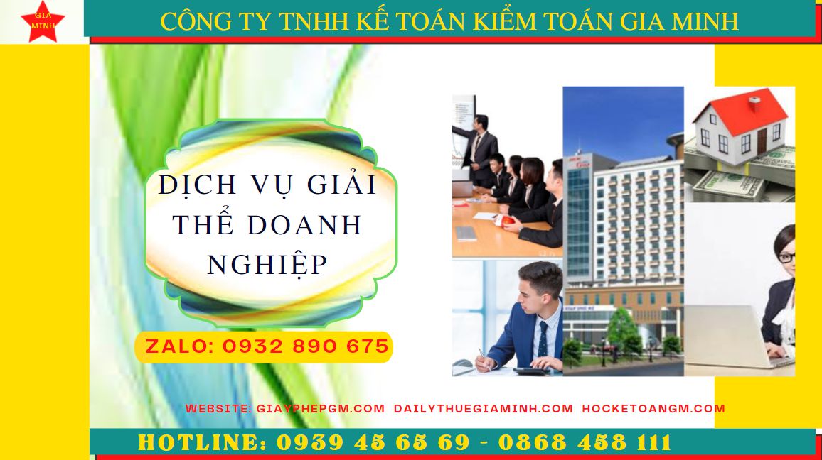 Dịch vụ giải thể doanh nghiệp trọn gói tại Huyện Mỹ Đức 