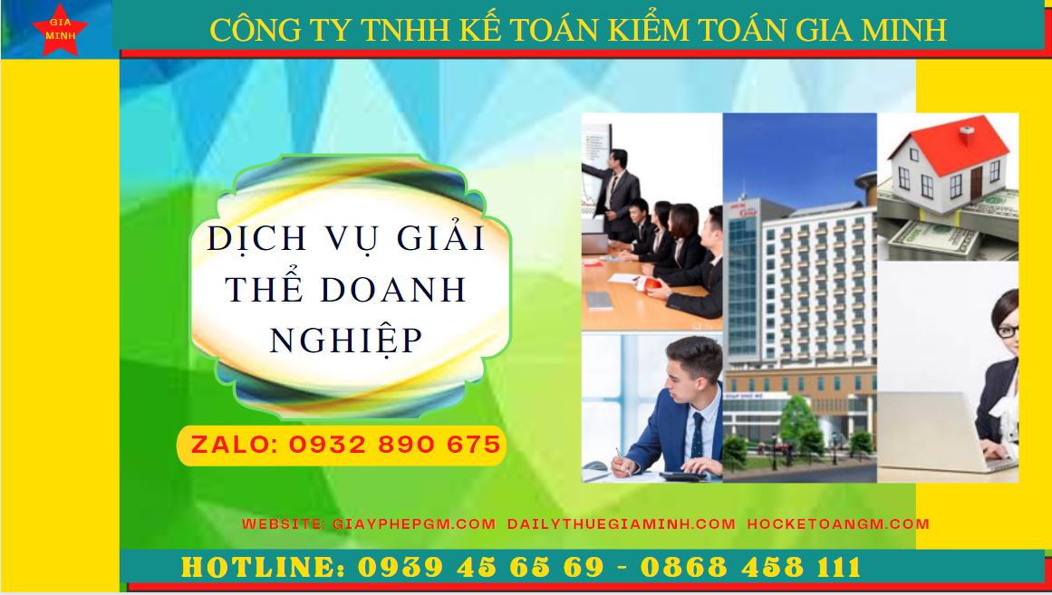Dịch vụ giải thể doanh nghiệp trọn gói tại Huyện Phú Xuyên 