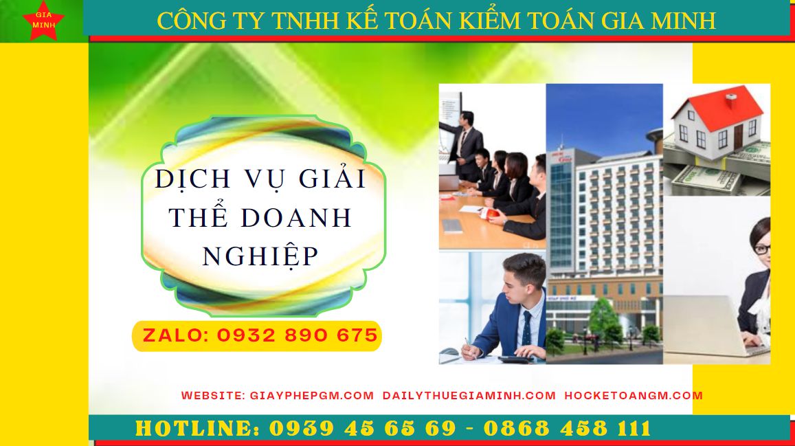 Dịch vụ giải thể doanh nghiệp trọn gói tại Huyện Phúc Thọ 