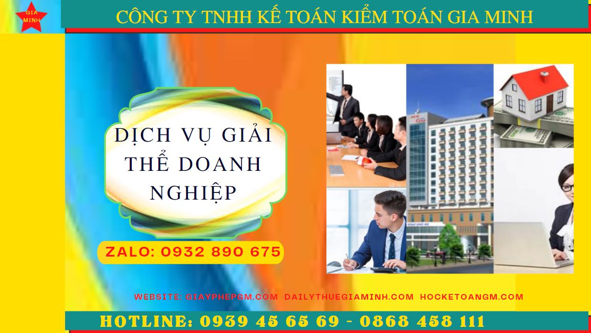 Dịch vụ giải thể doanh nghiệp trọn gói tại Huyện Văn Lâm