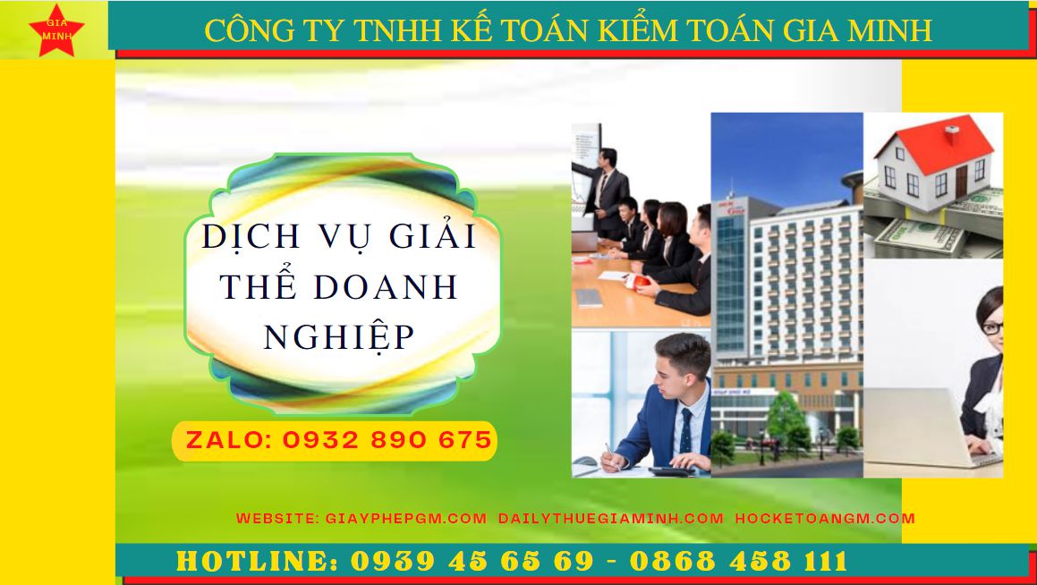Dịch vụ giải thể doanh nghiệp trọn gói tại Quận 7 