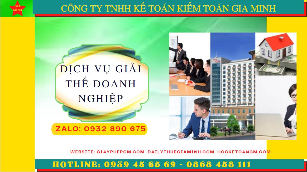 Dịch vụ giải thể doanh nghiệp trọn gói tại Quận Hoàn Kiếm 