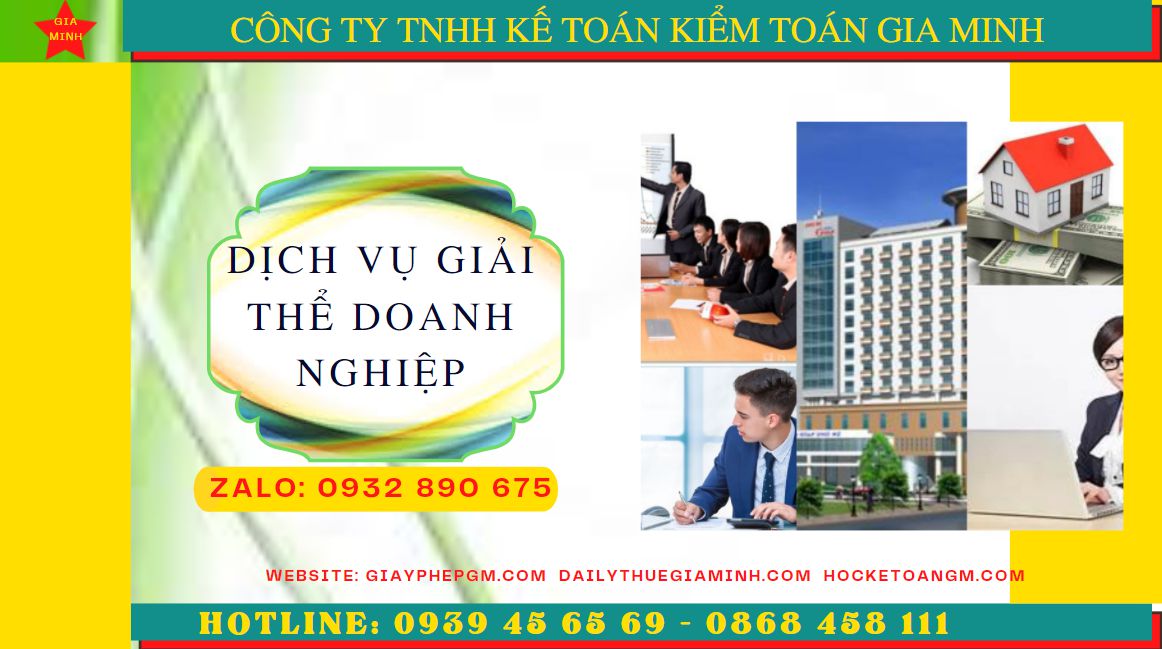 DỊCH VỤ GIẢI THỂ CÔNG TY TRỌN GÓI QUẬN NAM TỪ LIÊM 4 Dịch vụ giải thể doanh nghiệp trọn gói tại Quận Nam Từ Liêm