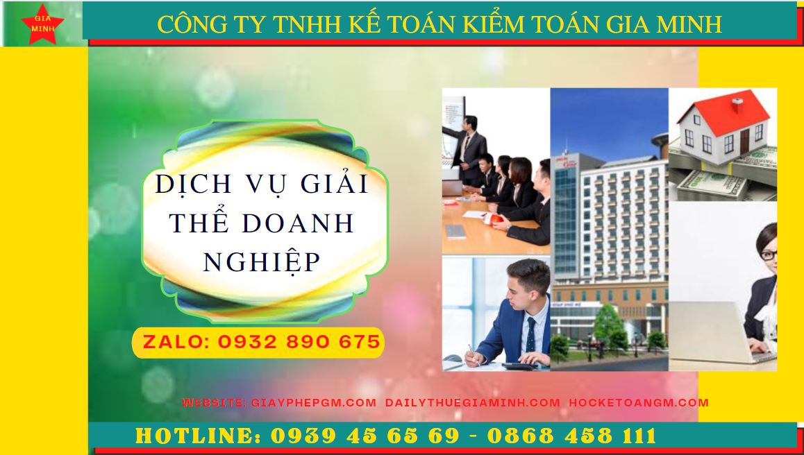 Dịch vụ giải thể doanh nghiệp trọn gói tại Quận Phú Nhuận