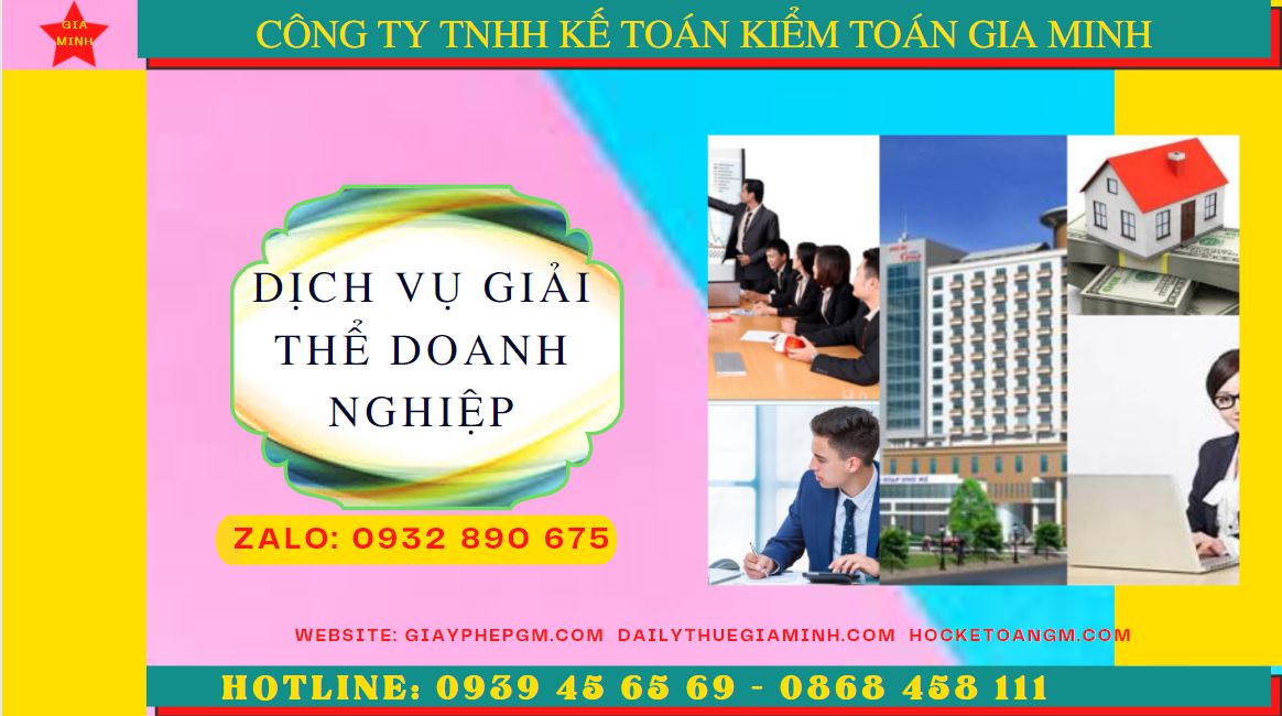 Dịch vụ giải thể doanh nghiệp trọn gói tại Quảng Bình