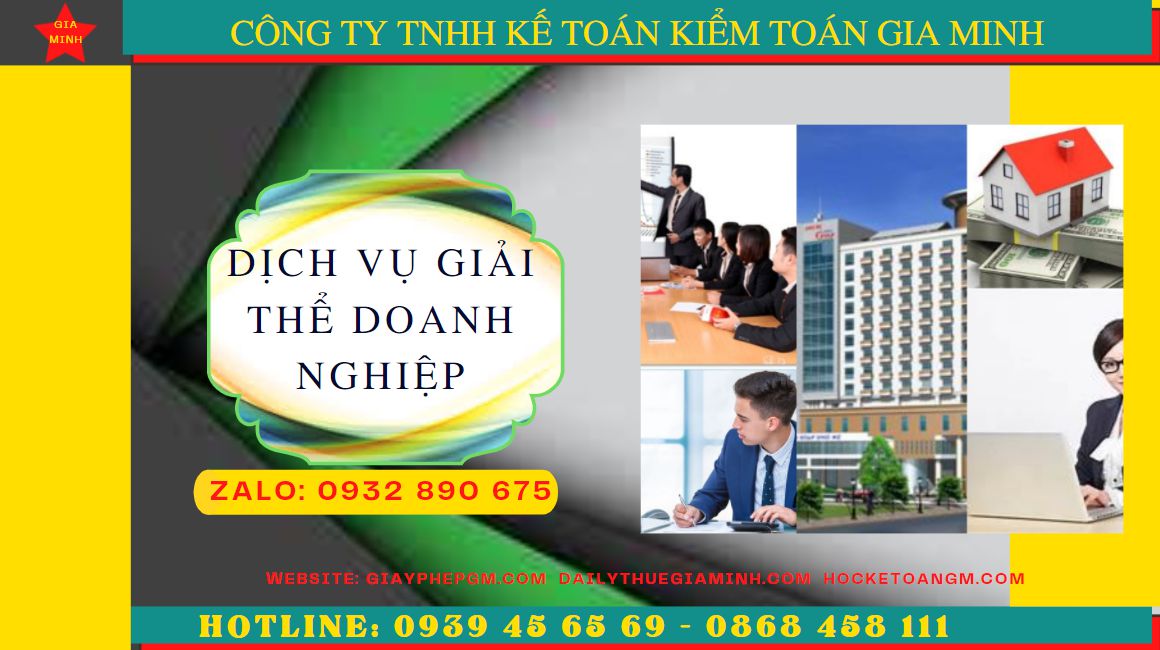 Dịch vụ giải thể doanh nghiệp trọn gói tại Thành Phố Hải Phòng 