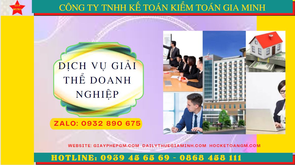 Dịch vụ giải thể doanh nghiệp trọn gói tại Thành Phố Hưng Yên