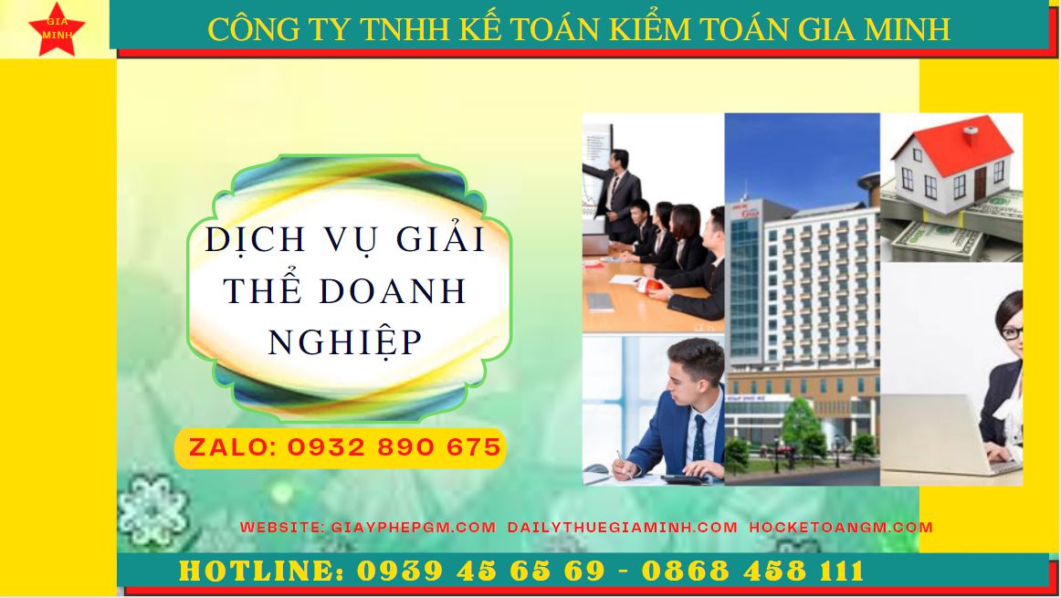 Dịch vụ giải thể doanh nghiệp trọn gói tại Thành Phố Thủ Đức 