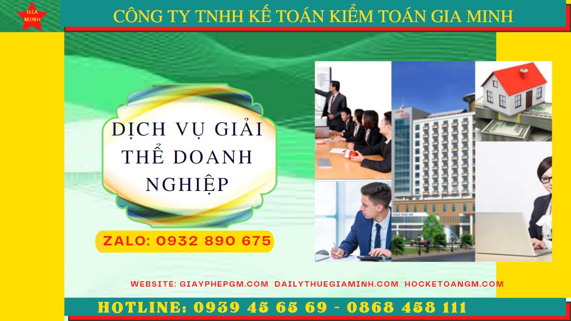 Dịch vụ giải thể doanh nghiệp trọn gói tại TP Đà Nẵng