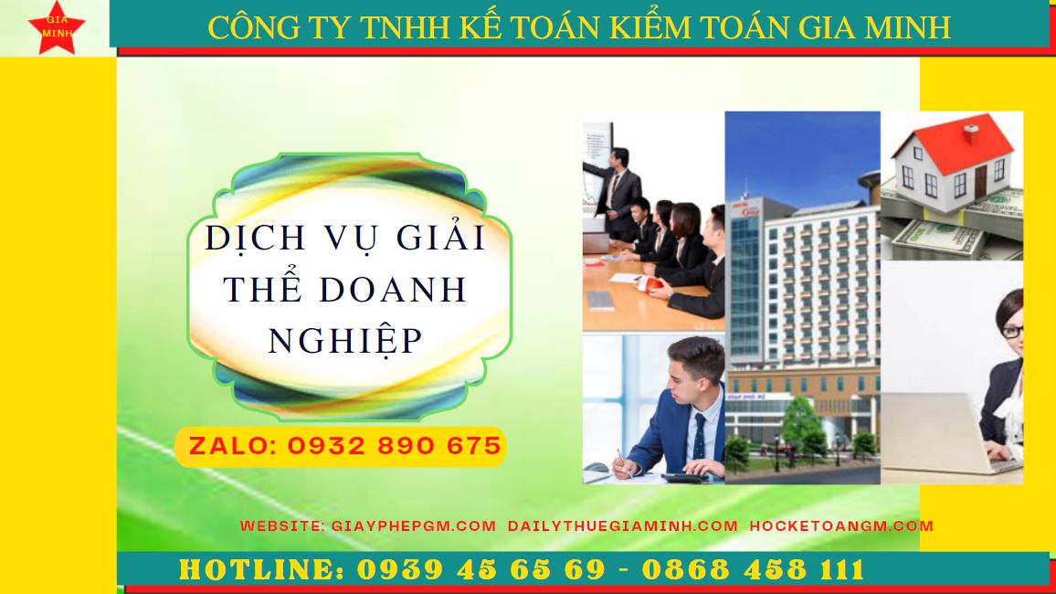 Dịch vụ giải thể doanh nghiệp trọn gói tại TP Hải Phòng 