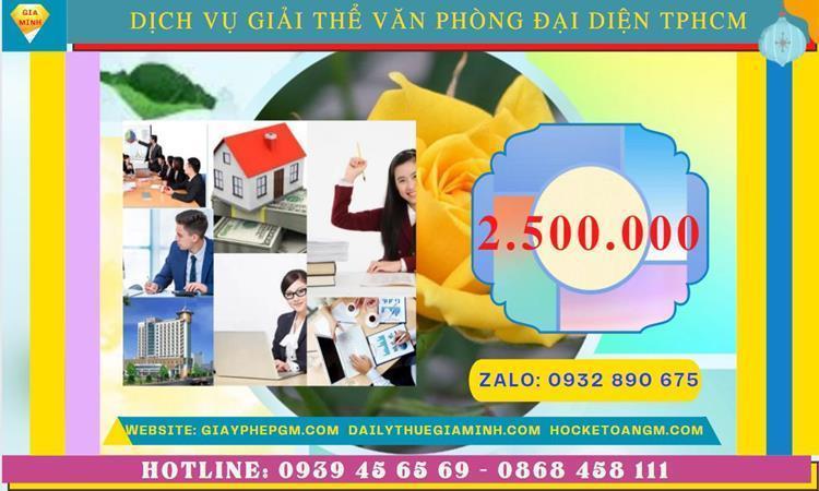 DỊCH VỤ GIẢI THỂ VĂN PHÒNG ĐẠI DIỆN TẠI QUẬN THANH XUÂN - HÀ NỘI 5 Bảng giá giải thể văn phòng đại diện công ty cổ phần tại Quận Thanh Xuân- Hà Nội