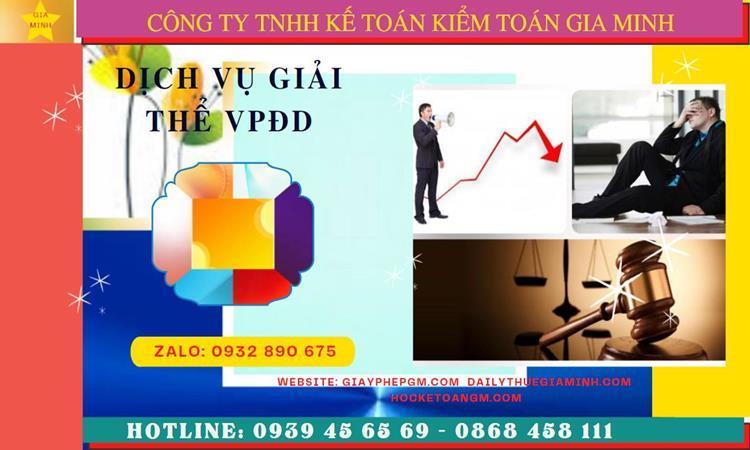 Dịch vụ giải thể văn phòng đại diện trọn gói tại TPHCM