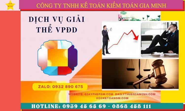DỊCH VỤ GIẢI THỂ VĂN PHÒNG ĐẠI DIỆN TẠI HUYỆN ĐÔNG ANH - HÀ NỘI 4 Dịch vụ giải thể văn phòng đại diện trọn gói tại Huyện Đông Anh - Hà Nội