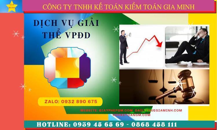 Dịch vụ giải thể văn phòng đại diện trọn gói tại Huyện Phúc Thọ - Hà Nội