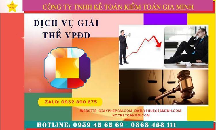Dịch vụ giải thể văn phòng đại diện trọn gói tại Quận 2 - TPHCM