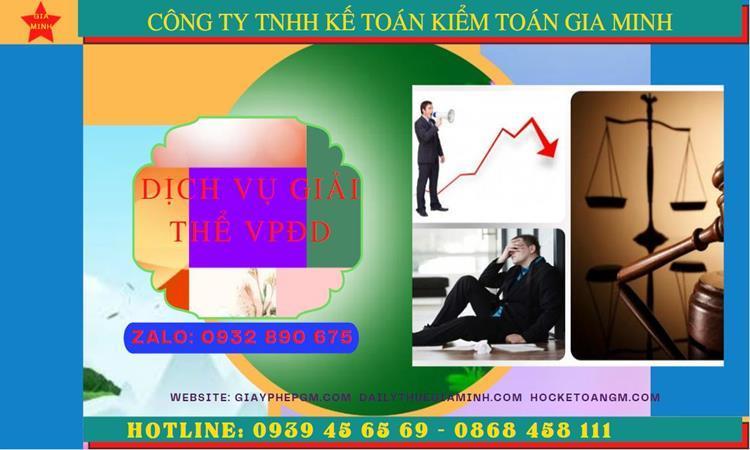Dịch vụ giải thể văn phòng đại diện trọn gói tại Quận Phú Nhuận- TPHCM