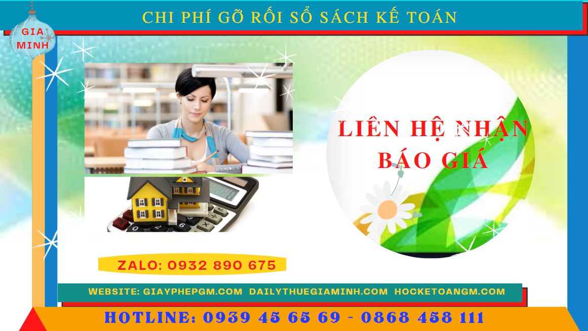 Dịch vụ gỡ rối hoàn thiện sổ sách kế toán tại Thành Phố Cần Thơ