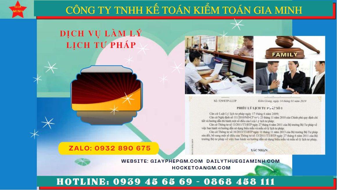 Làm lý lịch tư pháp ở đâu Long An? 8 Dịch vụ làm lý lịch tư pháp tại Long An