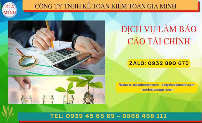 DỊCH VỤ LÀM BÁO CÁO TÀI CHÍNH QUYẾT TOÁN NĂM TẠI SƠN LA 4 Dịch vụ quyết toán năm tại Sơn La